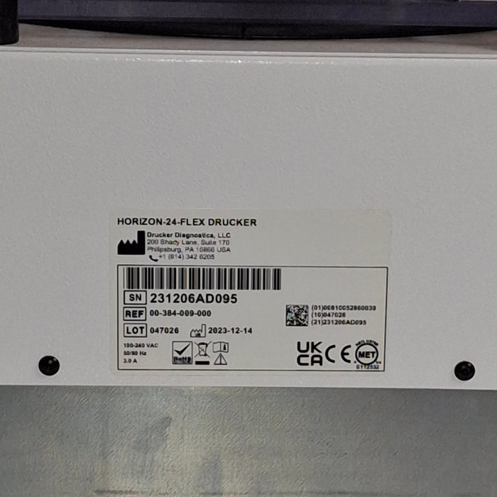 Drucker Diagnostics Horizon 24 Flex Centrifuge