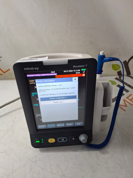 Mindray Accutorr 7 Vital Signs Monitor