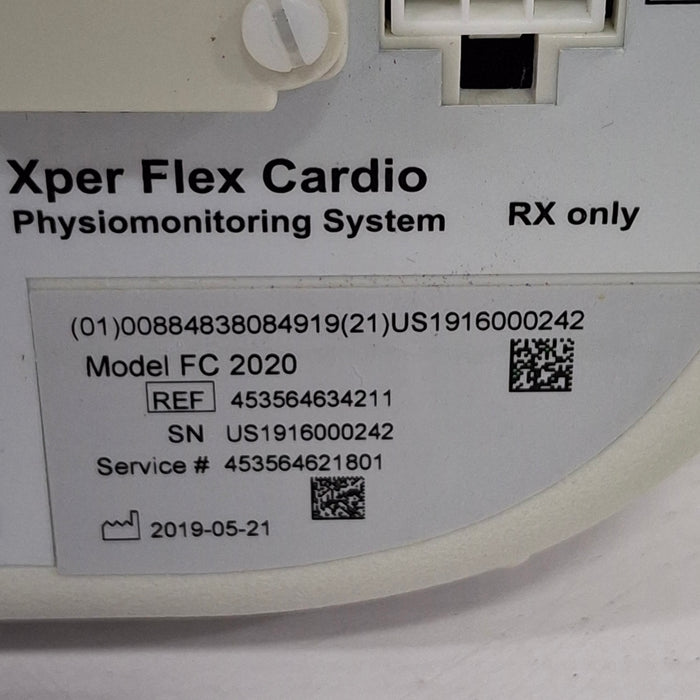 Philips Xper Flex Cardio  Model FC2020 Physiomonitoring System