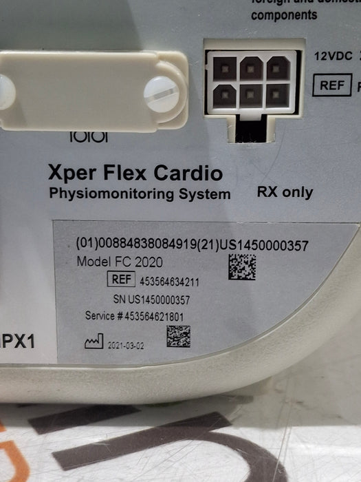Philips Xper Flex Cardio  Model FC2020 Physiomonitoring System