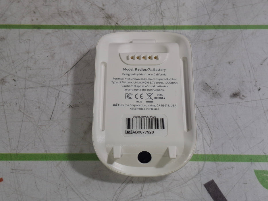 Masimo Radius 7 Battery