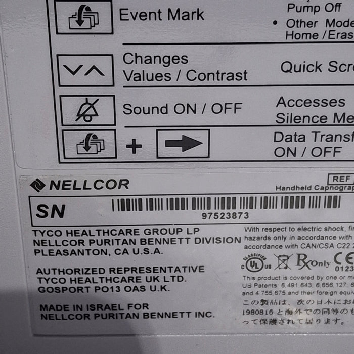 Nellcor N-85 Pulse Oximeter