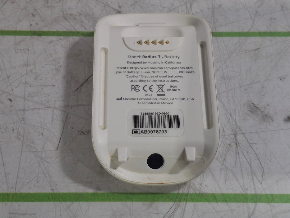Masimo Radius 7 Battery