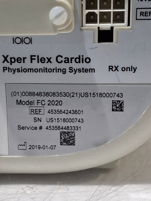 Philips Xper Flex Cardio  Model FC2020 Physiomonitoring System