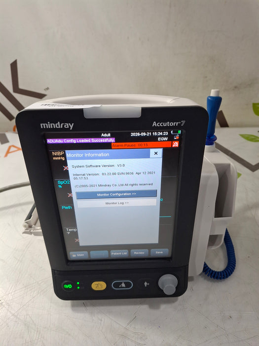Mindray Accutorr 7 Vital Signs Monitor