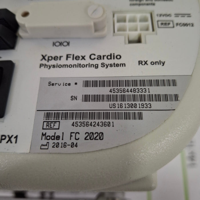 Philips Xper Flex Cardio  Model FC2020 Physiomonitoring System