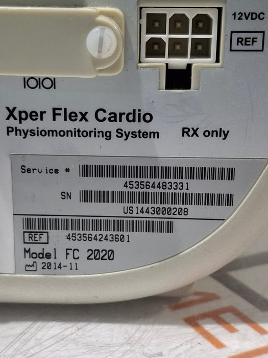 Philips Xper Flex Cardio  Model FC2020 Physiomonitoring System