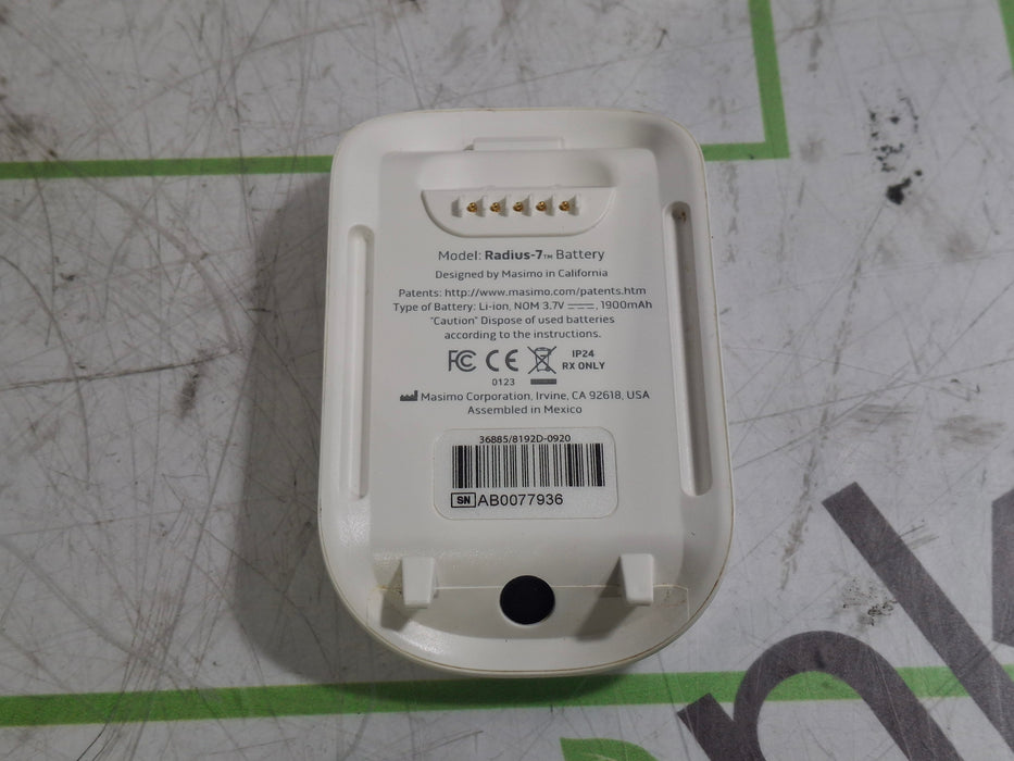 Masimo Radius 7 Battery