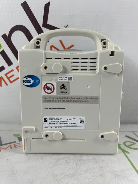 Nihon Kohden BSM-1733 Life Scope PT Transport Patient Monitor