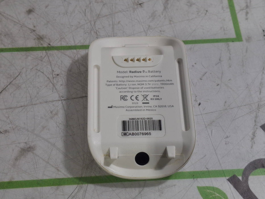 Masimo Radius 7 Battery
