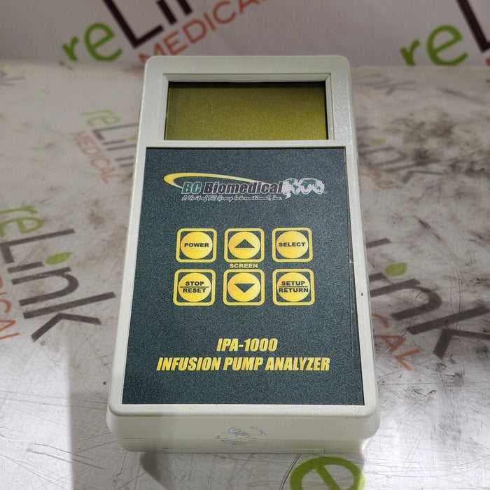 BC Biomedical IPA-1000 Infusion Pump Analyzer