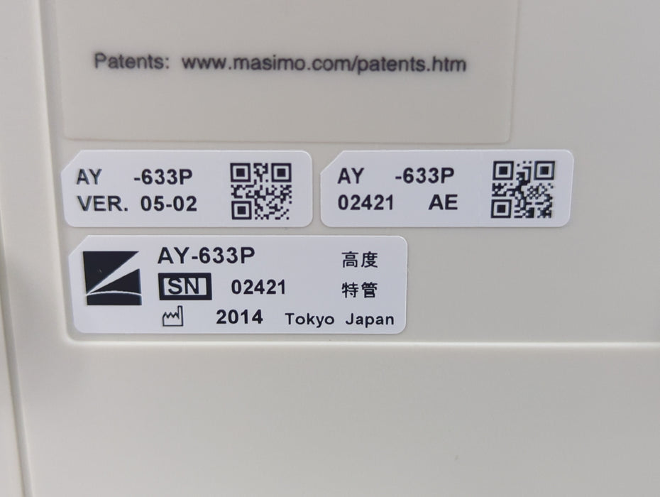 Nihon Kohden AY-633P Lifescope Patient Bedside Module