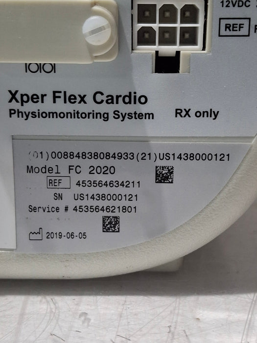 Philips Xper Flex Cardio  Model FC2020 Physiomonitoring System
