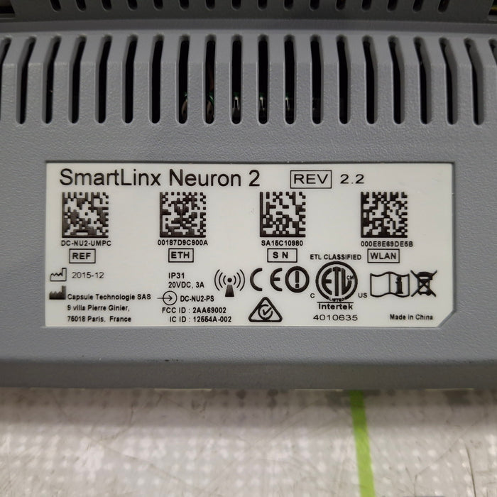 Smartlinx Inc Capsule Technologies Neuron 2 Monitor