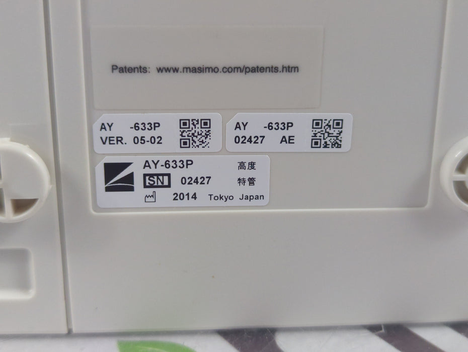 Nihon Kohden AY-633P Lifescope Patient Bedside Module