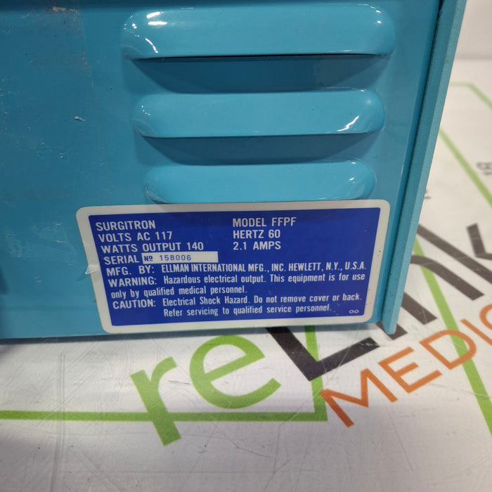 Ellman FFPF Surgitron Electrosurgical Unit