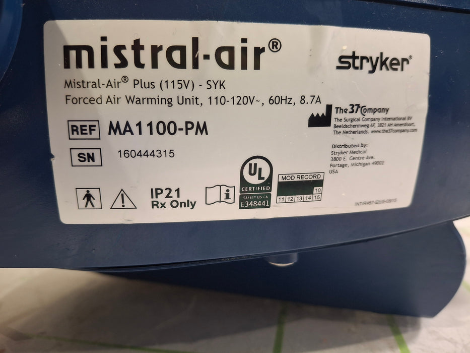 Stryker Mistral-Air Forced Air Warming System