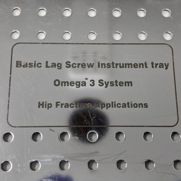 Stryker Omega 3 System Basic Lag Screw Instrument Tray