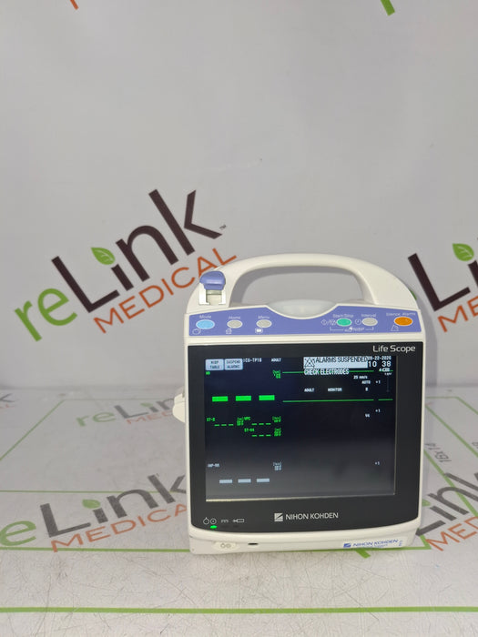 Nihon Kohden BSM-1733 Life Scope PT Transport Patient Monitor