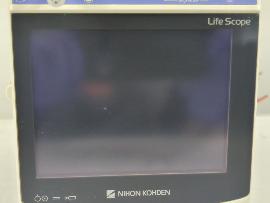 Nihon Kohden BSM-1733 Life Scope PT Transport Patient Monitor