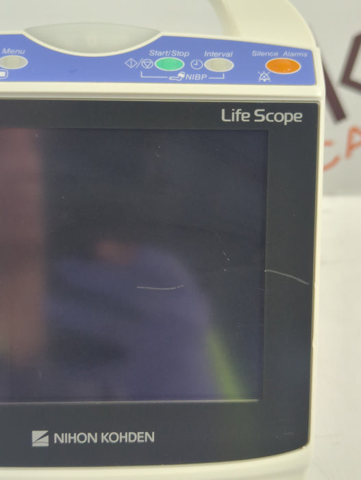 Nihon Kohden BSM-1733 Life Scope PT Transport Patient Monitor