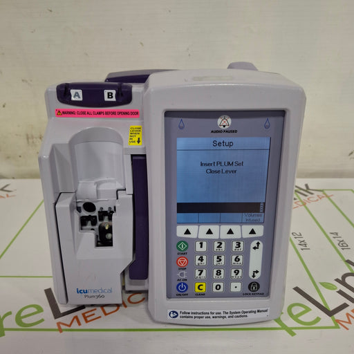 Hospira Hospira / ICU Medical Plum 360 Infusion Pump Infusion Pump reLink Online