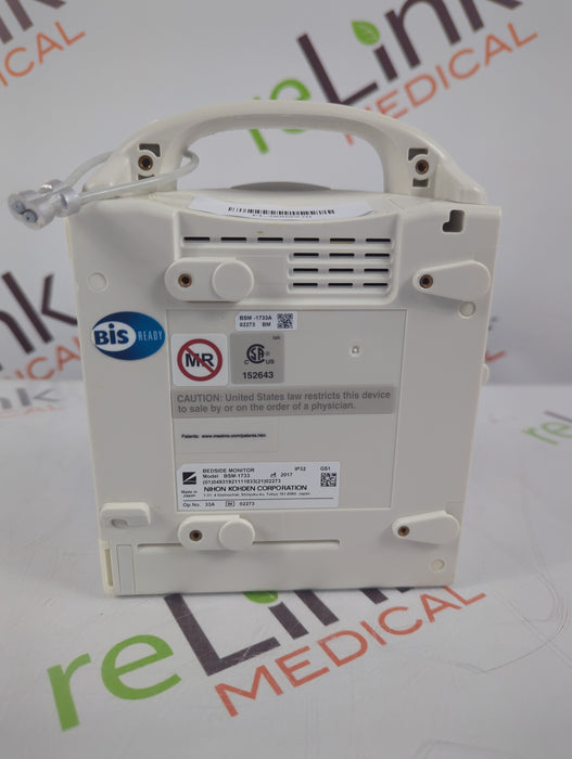 Nihon Kohden BSM-1733 Life Scope PT Transport Patient Monitor