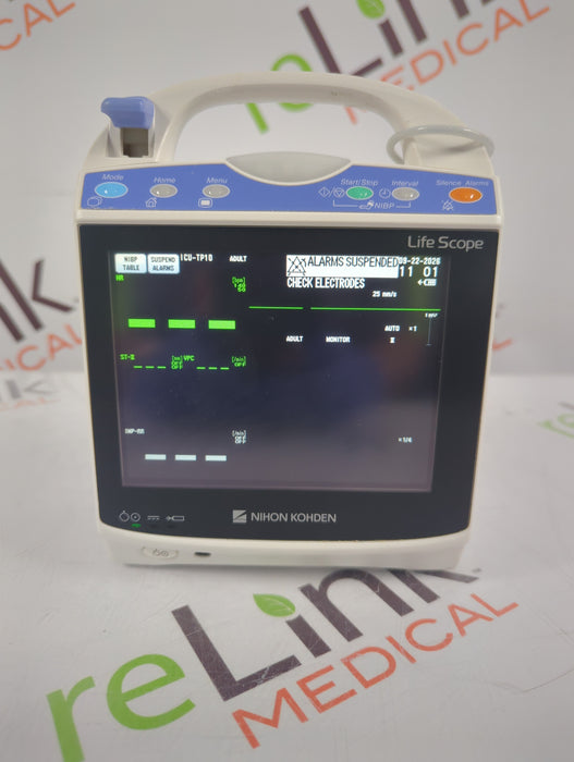 Nihon Kohden BSM-1733 Life Scope PT Transport Patient Monitor