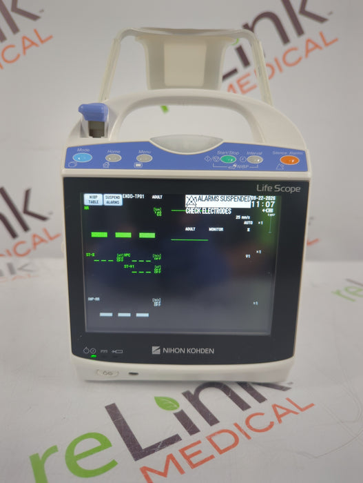 Nihon Kohden BSM-1733 Life Scope PT Transport Patient Monitor
