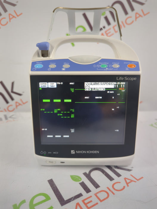 Nihon Kohden BSM-1733 Life Scope PT Transport Patient Monitor