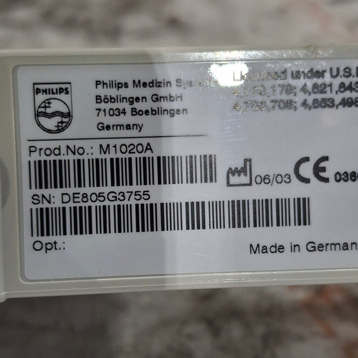 Hewlett Packard Hewlett Packard M1020A SpO2/PLETH Single Parameter Module Patient Monitors reLink Online