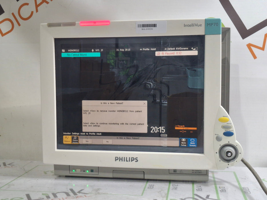 Philips IntelliVue MP70 Patient Monitor