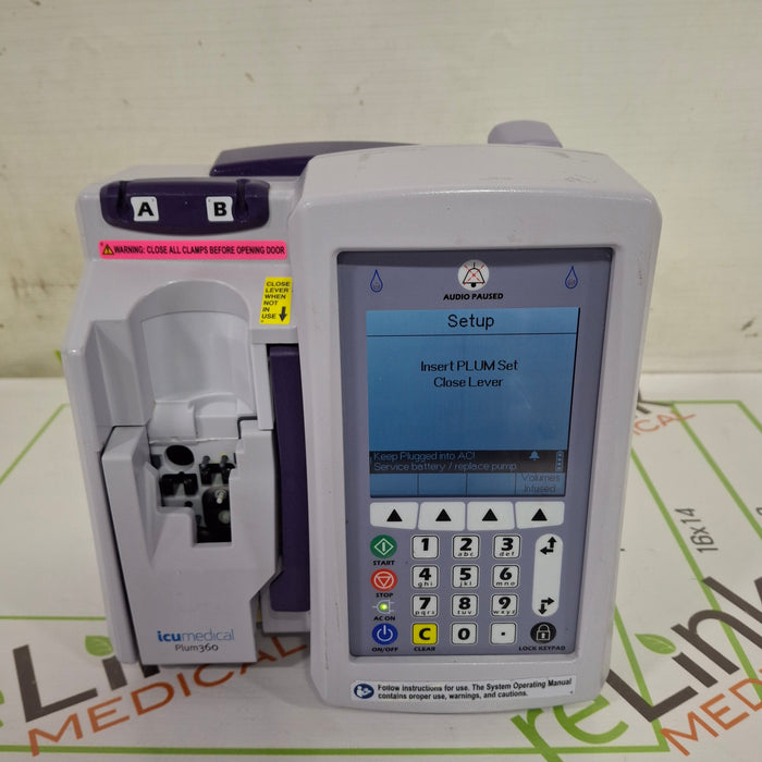 Hospira / ICU Medical Plum 360 Infusion Pump