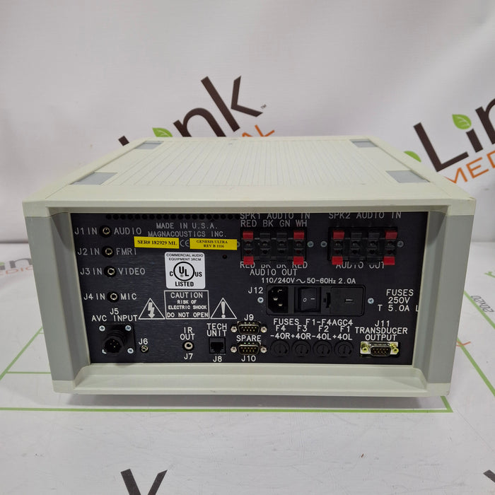Magnacoustics Genesis Ultra MRI Music/Communication Control Box
