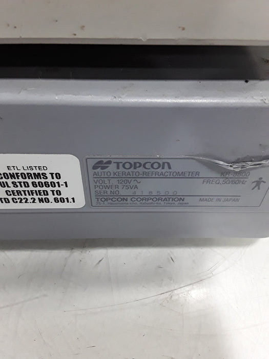 Topcon Medical KR-8800 Auto Kerato-Refractometer