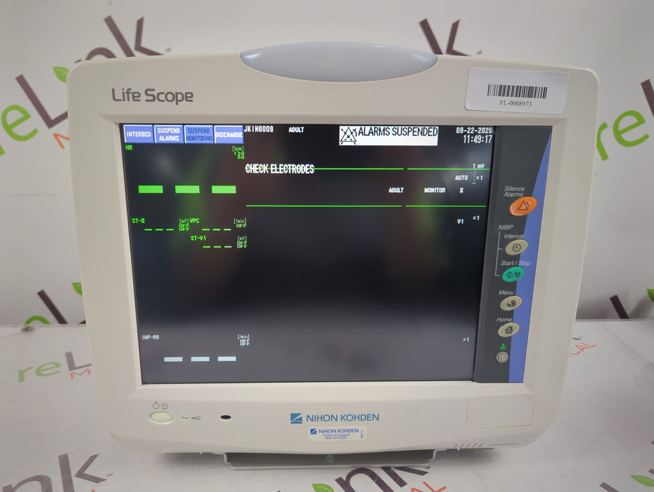 Nihon Kohden Life Scope BSM-3532 Bedside Monitor