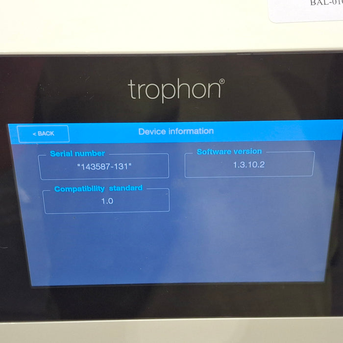 NanoSonics Trophon 2 High Level Disinfection