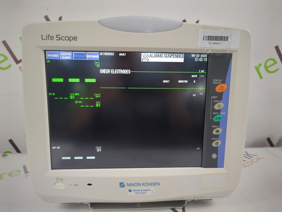 Nihon Kohden Life Scope BSM-3532 Bedside Monitor