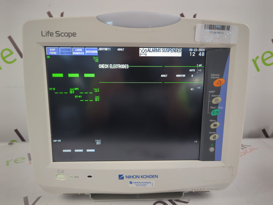 Nihon Kohden Life Scope BSM-3532 Bedside Monitor