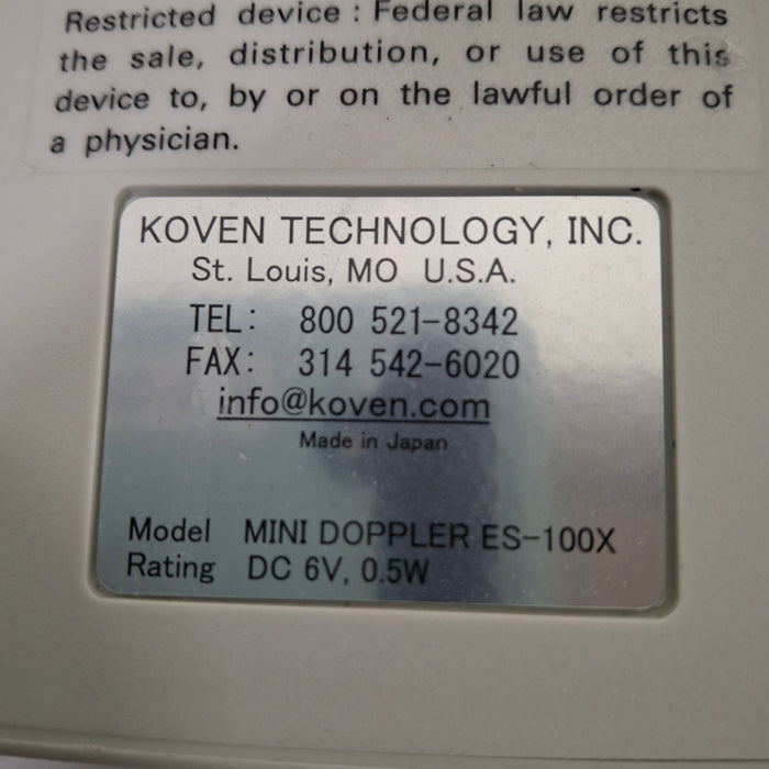 Koven Systems ES-100X Mini Doppler