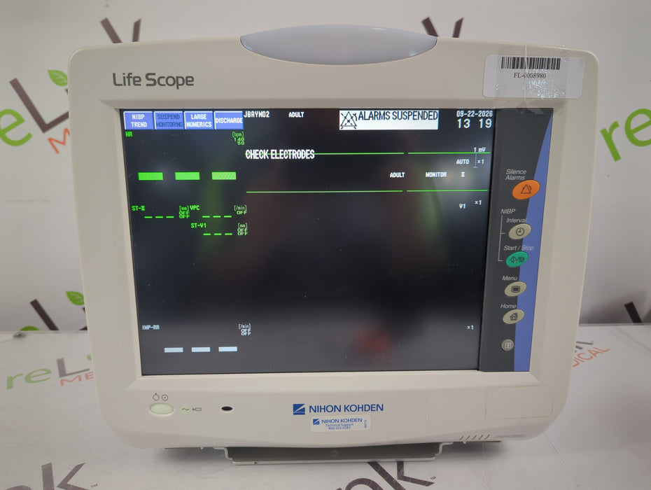 Nihon Kohden Life Scope BSM-3532 Bedside Monitor