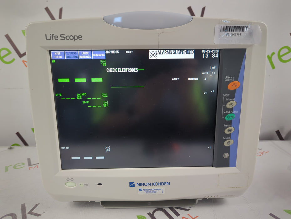 Nihon Kohden Life Scope BSM-3532 Bedside Monitor