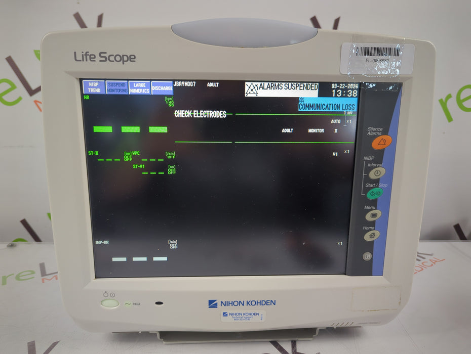 Nihon Kohden Life Scope BSM-3532 Bedside Monitor