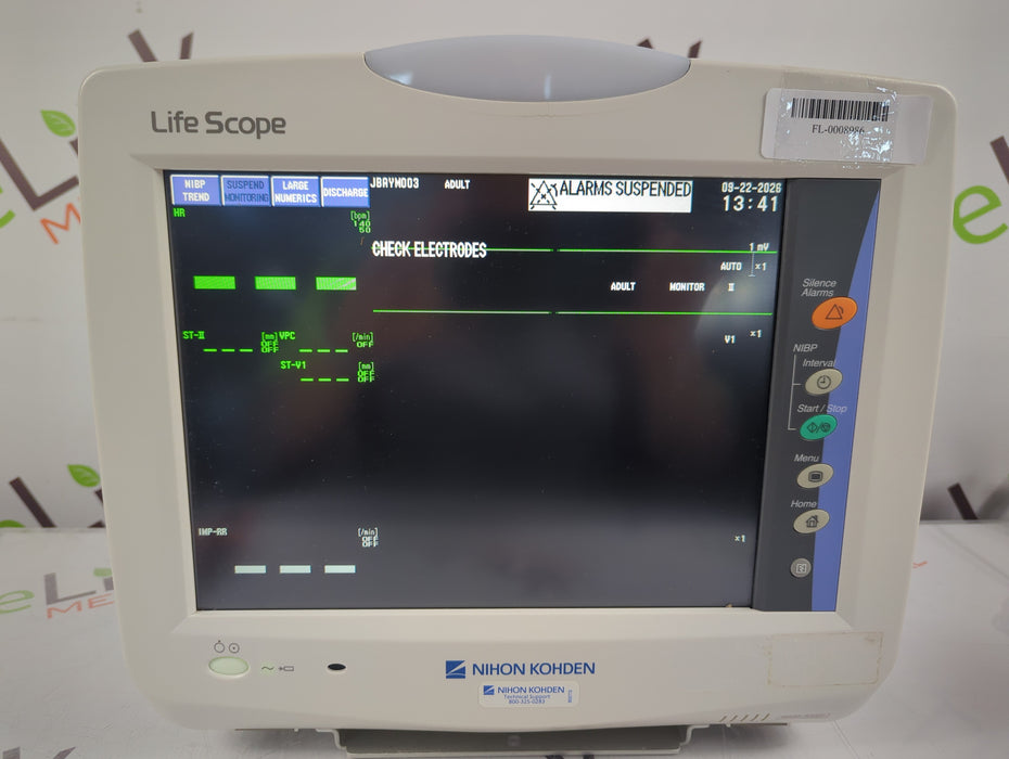 Nihon Kohden Life Scope BSM-3532 Bedside Monitor
