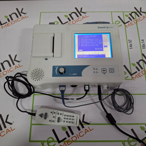 Summit Summit Doppler Vista AVS Advanced Vascular System Surgical Equipment reLink Online