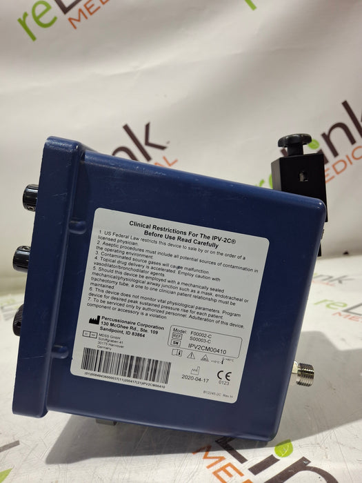 Percussionaire IPV-2C Intrapulmonary Percussionator
