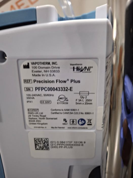 Vapotherm Precision Flow Plus Meter Humidifier