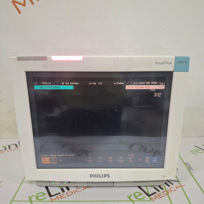 Philips Philips IntelliVue MP70 Patient Monitor Patient Monitors reLink Online