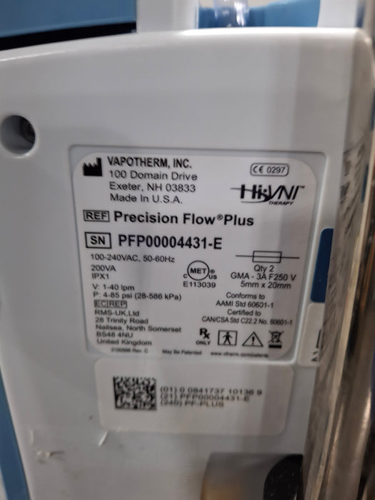 Vapotherm Precision Flow Plus Meter Humidifier