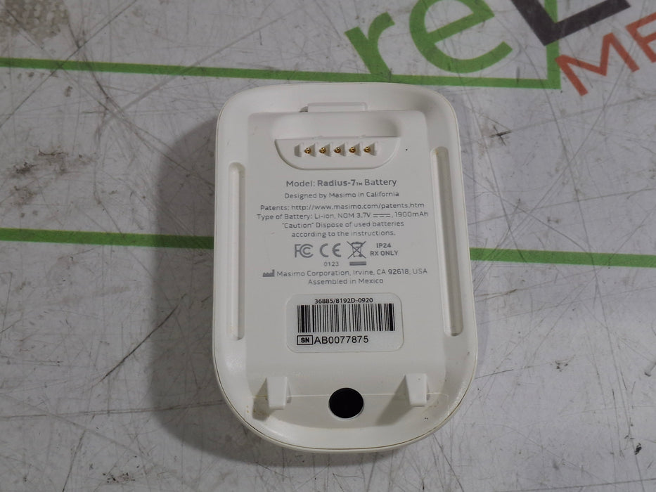 Masimo Radius 7 Battery